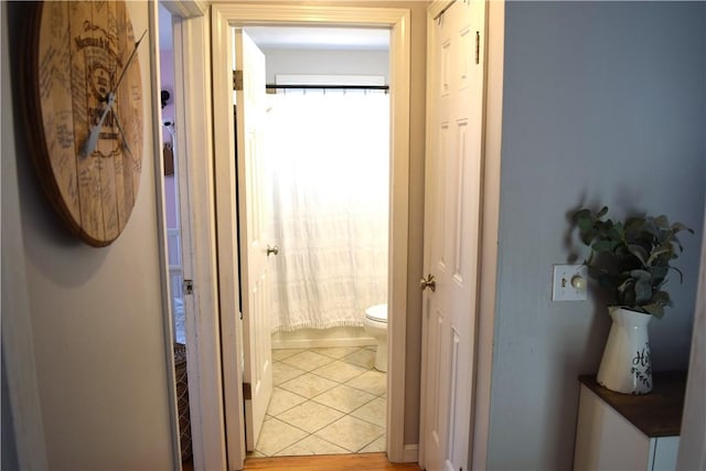 1 Watson Dr, Richmond, RI 02832 - corridor featuring light tile patterned floors