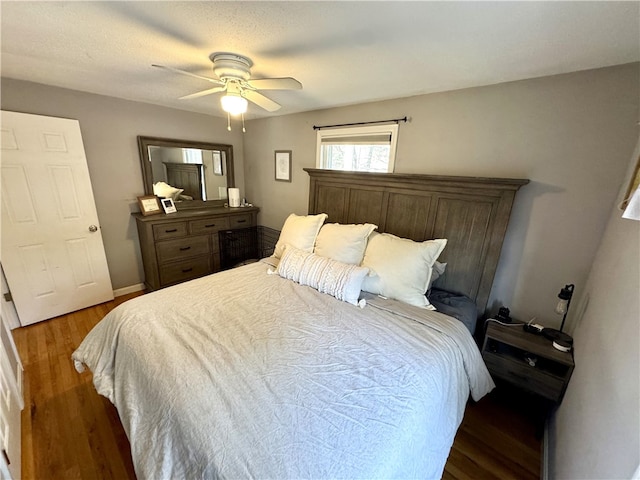 1 Watson Dr, Richmond, RI 02832 - bedroom featuring wood finished floors, ceiling fan, and baseboards