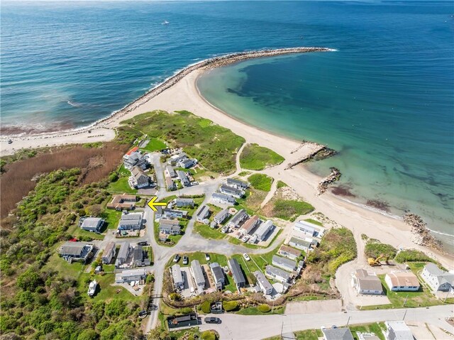 1 Offshore Rd, Narragansett, RI 02882 - view of property location with expansive beach and nearby suburban area