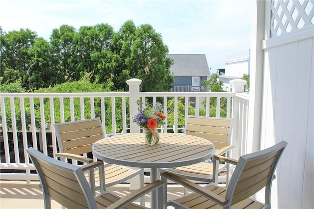 44 Bay St Unit B110, Westerly, RI 02891 - balcony featuring outdoor dining area