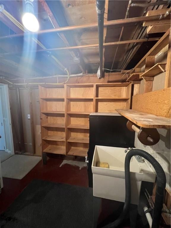 446 Angell Rd, North Providence, RI 02904 - view of unfinished basement
