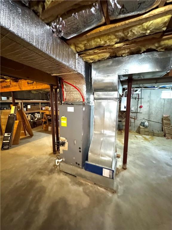 view of utility room
