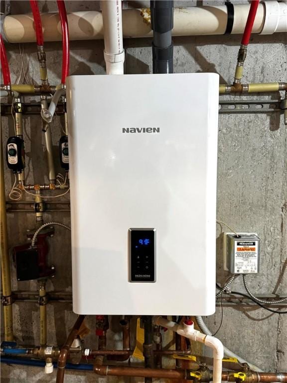 utilities with water heater
