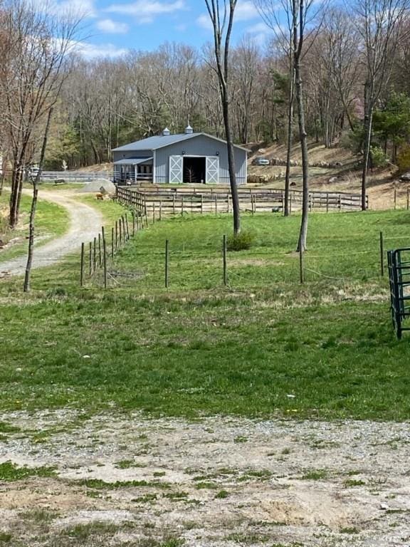 387 Camp Westwood Rd, Coventry, RI 02827 - view of home's community with an outbuilding and a view of rural / pastoral area