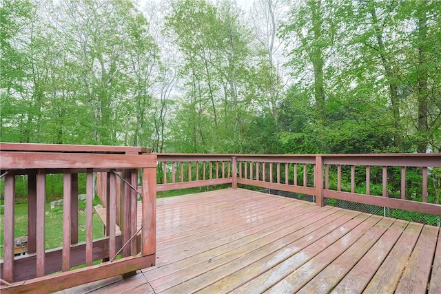 274 Courthouse Ln, Burrillville, RI 02859 - view of wooden deck
