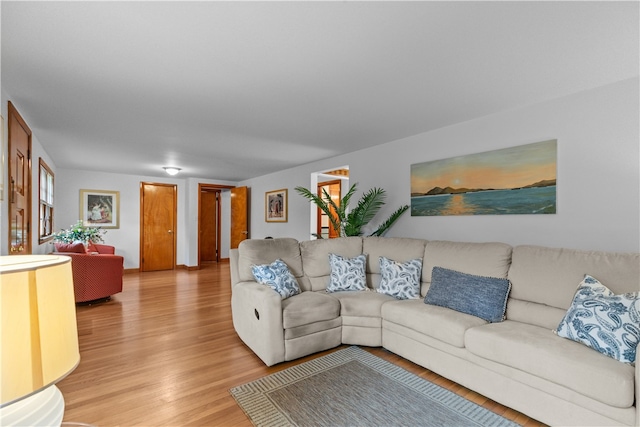 11 Cedar Ave, Middletown, RI 02842 - living room featuring light wood-style flooring