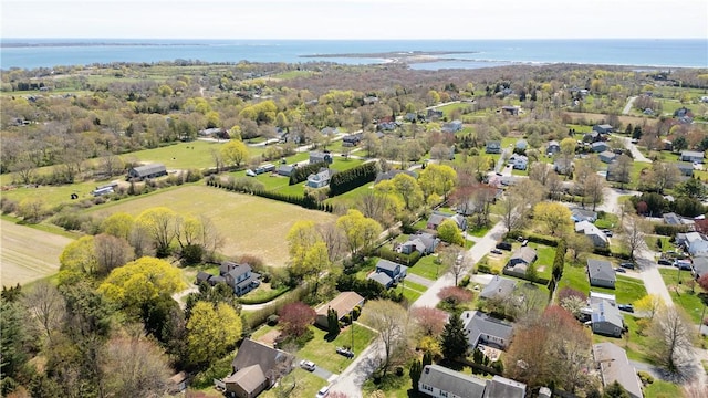11 Cedar Ave, Middletown, RI 02842 - aerial perspective of suburban area with a large body of water