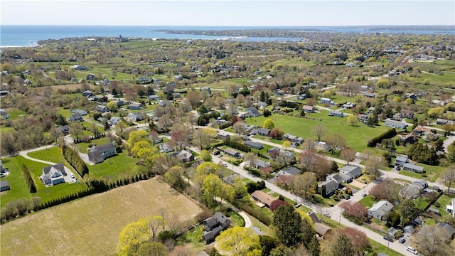 11 Cedar Ave, Middletown, RI 02842 - aerial view of property's location with a large body of water