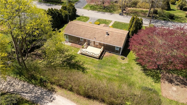 11 Cedar Ave, Middletown, RI 02842 - view from above of property