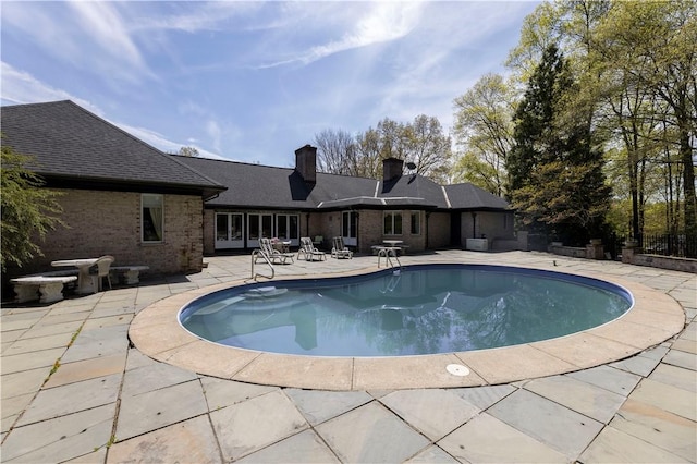 136 White Birch Cir, Scituate, RI 02831 - swimming pool featuring a patio area