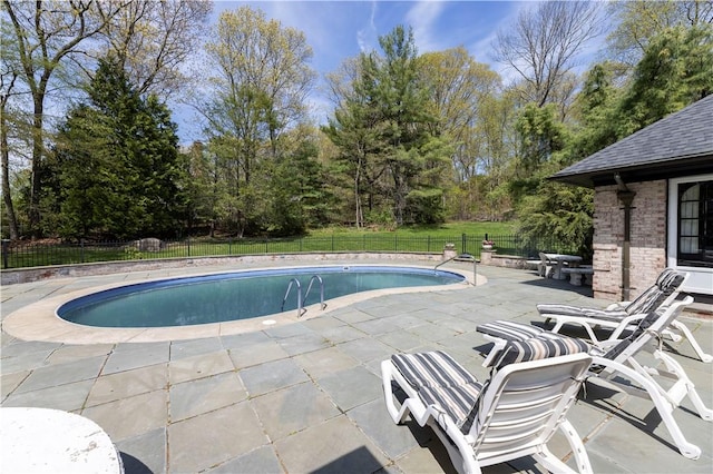 136 White Birch Cir, Scituate, RI 02831 - view of pool featuring a patio area and a fenced backyard