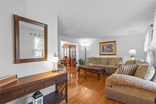 14 Ginger Trl, Coventry, RI 02816 - living area with light wood finished floors