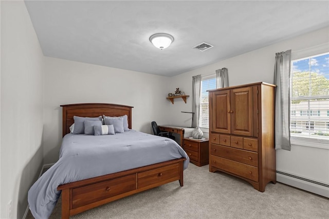 14 Ginger Trl, Coventry, RI 02816 - bedroom featuring baseboard heating and light colored carpet