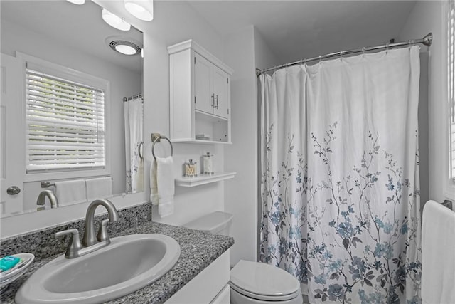 14 Ginger Trl, Coventry, RI 02816 - full bathroom with toilet, vanity, and a shower with curtain