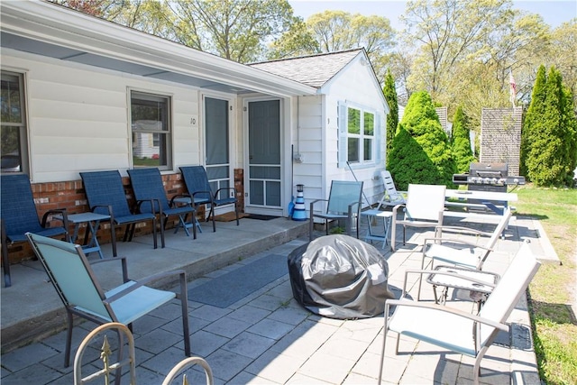 88 Old Post Rd Unit 10, Westerly, RI 02891 - view of patio with grilling area