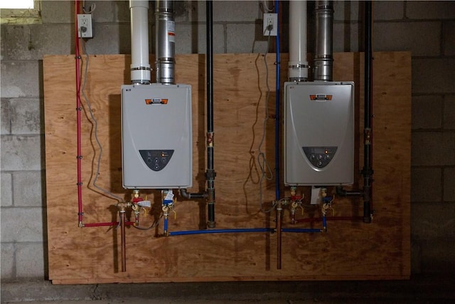 88 Old Post Rd Unit 10, Westerly, RI 02891 - utility room featuring water heater