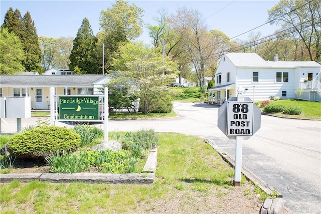 88 Old Post Rd Unit 10, Westerly, RI 02891 - view of asphalt street with traffic signs