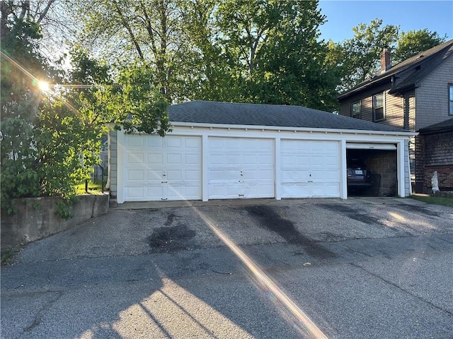 243 Transit St, Woonsocket, RI 02895 - view of garage