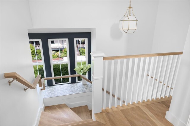 104 Second St, Newport, RI 02840 - foyer with wood finished floors, plenty of natural light, and baseboards