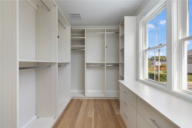 104 Second St, Newport, RI 02840 - walk in closet with light wood-type flooring