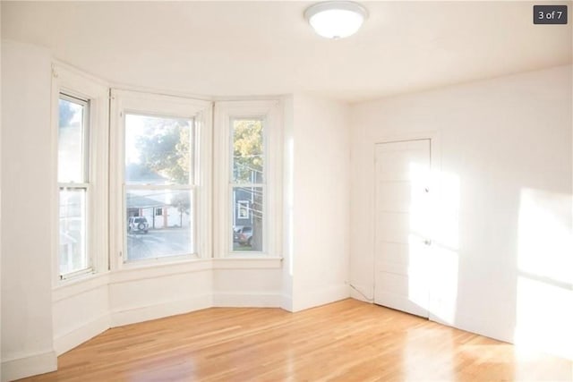 87 Oakland Ave, Providence, RI 02908 - spare room featuring light wood-style floors and baseboards