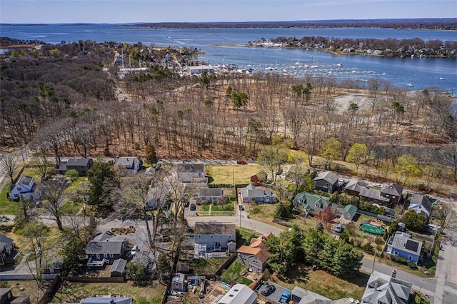 50 Harold St, East Providence, RI 02915 - view of property location with a large body of water and nearby suburban area