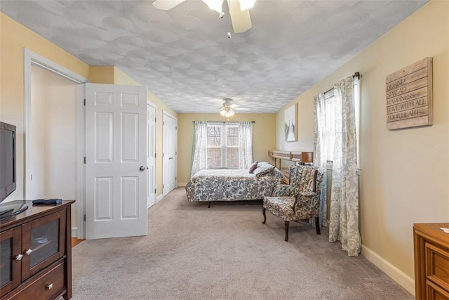 50 Harold St, East Providence, RI 02915 - carpeted bedroom featuring baseboards and ceiling fan