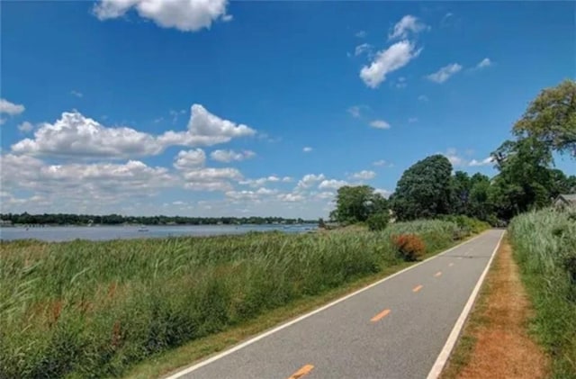 26 Bagy Wrinkle Cv, Warren, RI 02885 - view of asphalt road with a water view