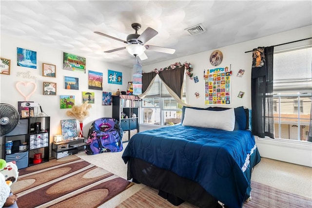 151 Bend St S Unit 2, Pawtucket, RI 02860 - carpeted bedroom featuring ceiling fan
