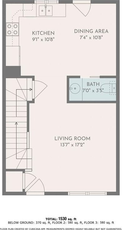 151 Bend St S Unit 2, Pawtucket, RI 02860 - room layout
