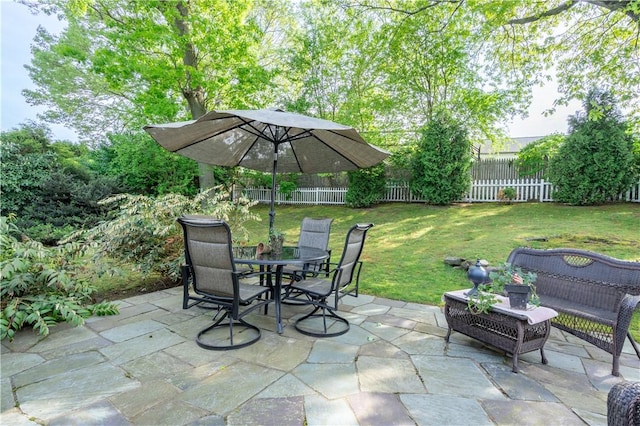 33 Perennial Dr, Cranston, RI 02920 - view of patio / terrace featuring outdoor dining area