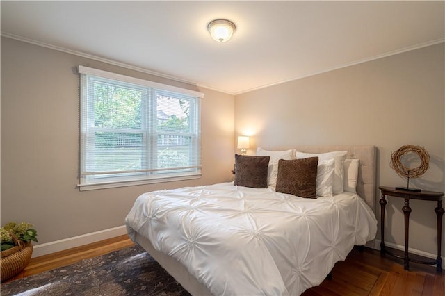 33 Perennial Dr, Cranston, RI 02920 - bedroom with ornamental molding, baseboards, and wood finished floors