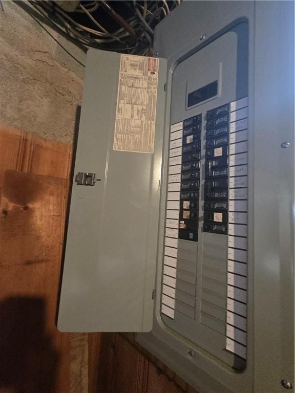 utility room featuring electric panel