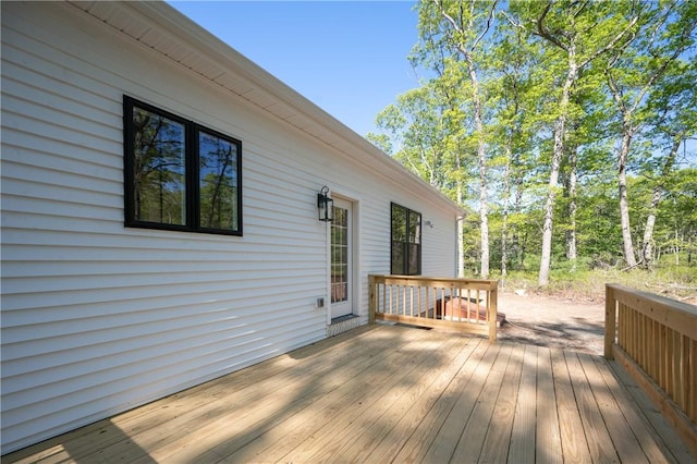 145 Wolf Rock Rd, Exeter, RI 02822 - view of deck