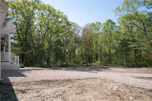 145 Wolf Rock Rd, Exeter, RI 02822 - view of road featuring a wooded view
