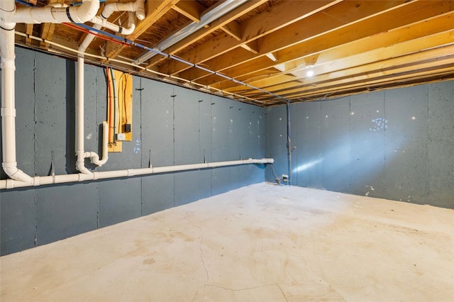 38 Brook St, Central Falls, RI 02863 - view of unfinished basement