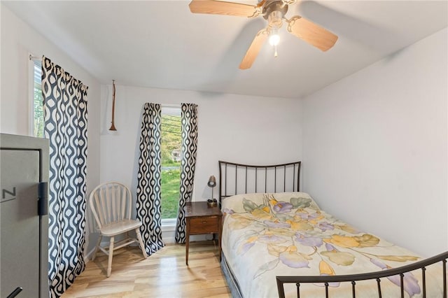 795 S Main St, Burrillville, RI 02859 - bedroom featuring wood finished floors and a ceiling fan