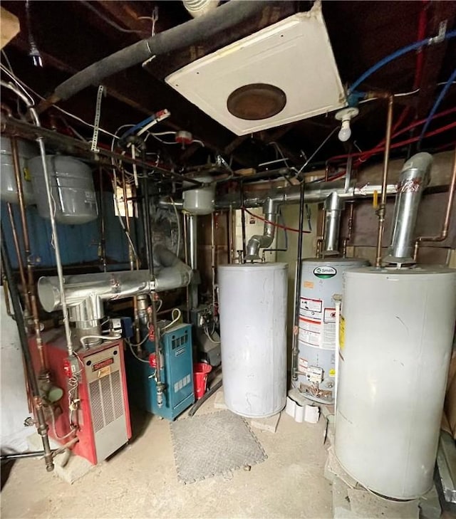 utilities with gas water heater