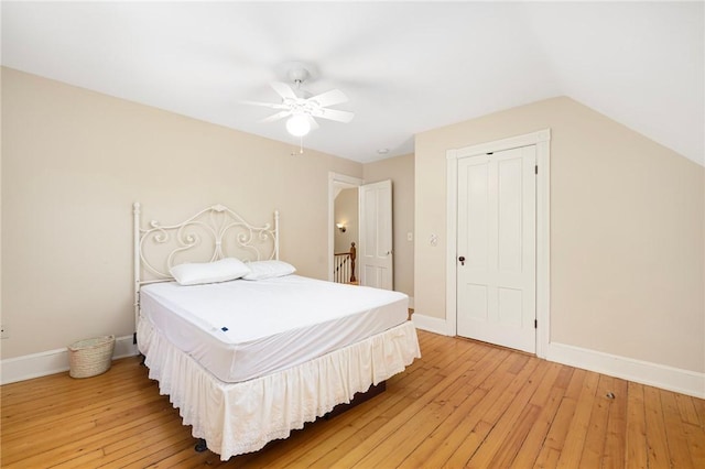 110 Narragansett Ave W, South Kingstown, RI 02879 - bedroom featuring light wood-style flooring, baseboards, and a ceiling fan