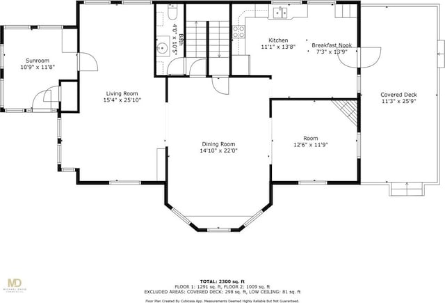 110 Narragansett Ave W, South Kingstown, RI 02879 - floor plan / room layout