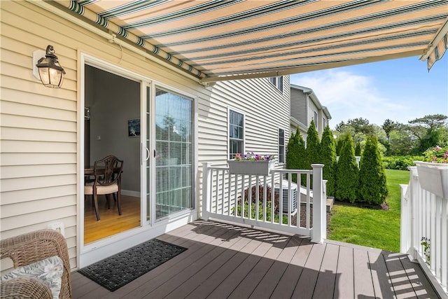 9 Thelma Ln, Middletown, RI 02842 - view of wooden deck