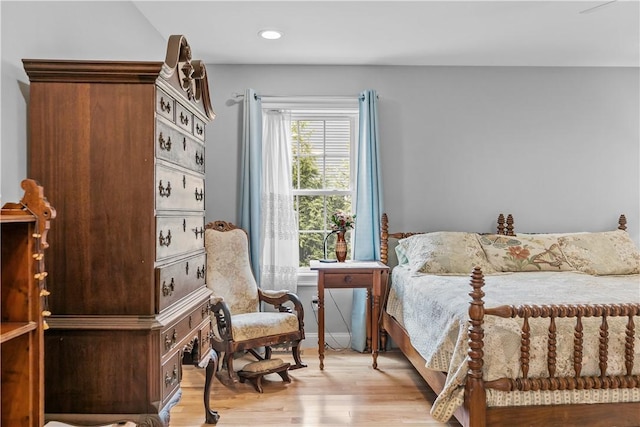 9 Thelma Ln, Middletown, RI 02842 - bedroom with light wood-style floors, recessed lighting, and baseboards