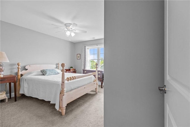 9 Thelma Ln, Middletown, RI 02842 - bedroom featuring light colored carpet and a ceiling fan