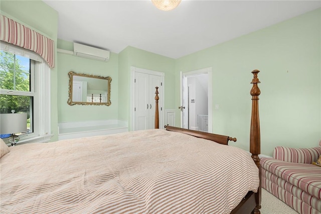 3 Hidden St, Providence, RI 02906 - bedroom with a wall unit AC