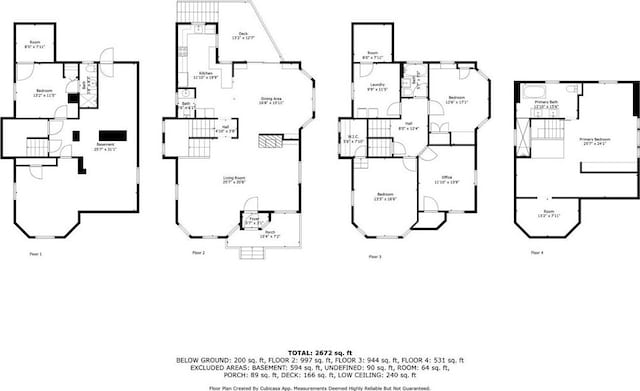 3 Hidden St, Providence, RI 02906 - home floor plan
