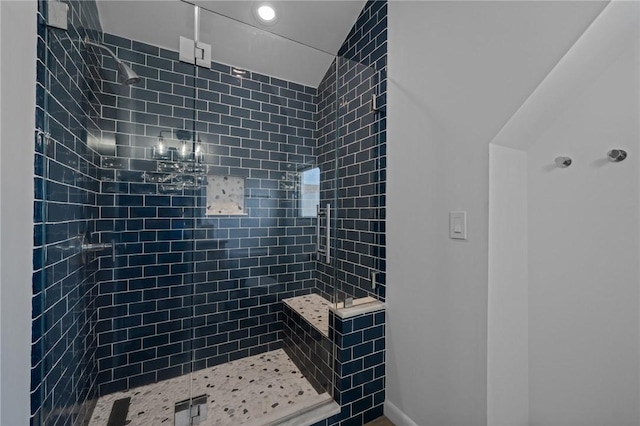 419 Atlantic Ave, Westerly, RI 02891 - full bath featuring a stall shower and recessed lighting