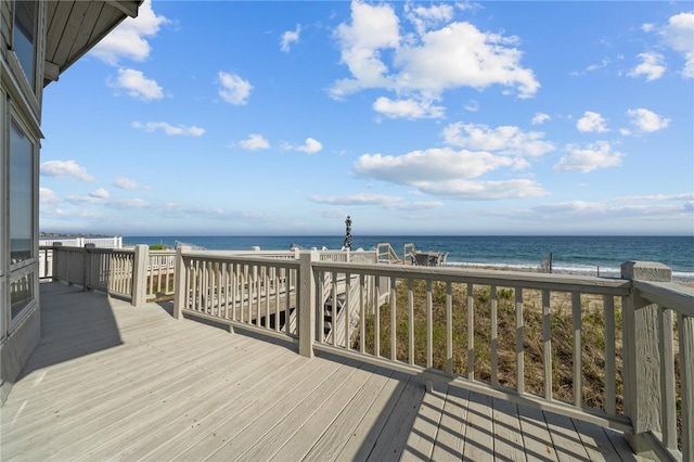 419 Atlantic Ave, Westerly, RI 02891 - deck with view of water and beach