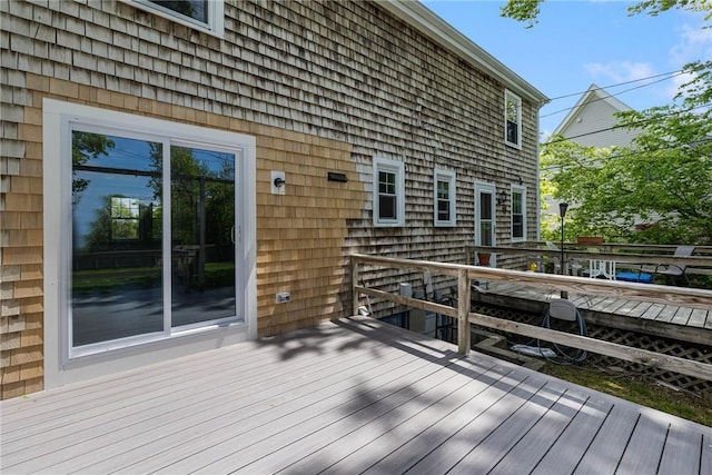 view of deck