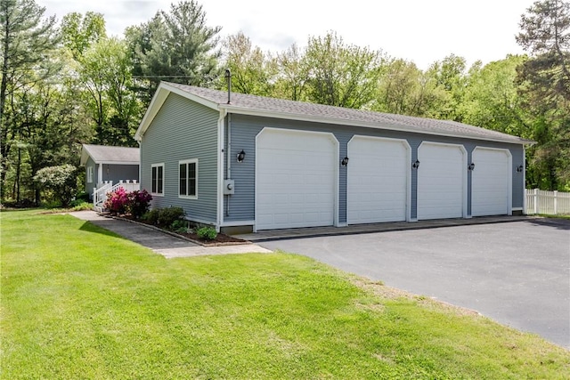 103 Carrs Pond Rd, West Greenwich, RI 02817 - view of detached garage