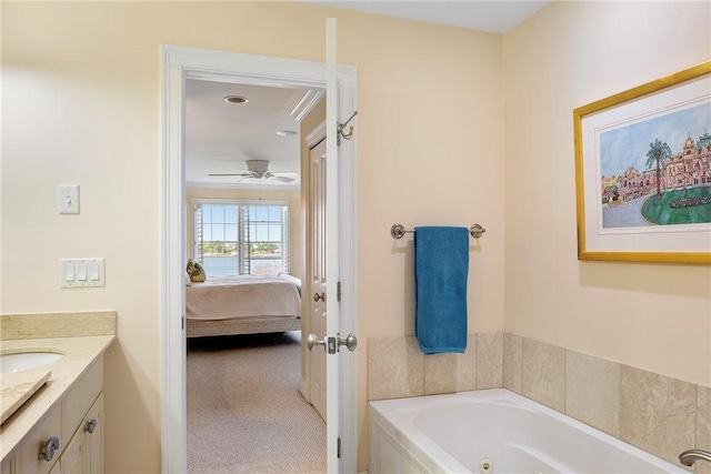 43 Waters Edge, Tiverton, RI 02878 - full bath with a whirlpool tub, ensuite bath, and vanity